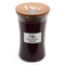 WoodWick Black Cherry Large Candle Crackles As It Burns 610G Hourglass 93100 - SuperOffice