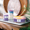 WoodWick Calming Retreat Trilogy Large Candle Crackles As It Burns 610G Hourglass WW93965 - SuperOffice