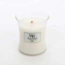 Woodwick Linen Medium Candle Crackles As It Burns 275G Hourglass 92954 - SuperOffice