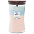 WoodWick Oceanic Trilogy Large Candle Crackles As It Burns 610G Hourglass WW1728623 - SuperOffice