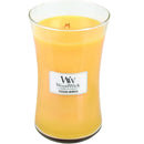 Woodwick Seaside Mimosa Large Candle Crackles As It Burns 610G Hourglass 93085 - SuperOffice