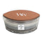 WoodWick Warm Woods Trilogy Candle Crackles As It Burns Ellipse Hearthwick 76911 - SuperOffice