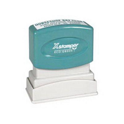Xstamper N10 Custom Made Pre-Inked Address Stamp 12.7 X 41.3Mm N10 - SuperOffice
