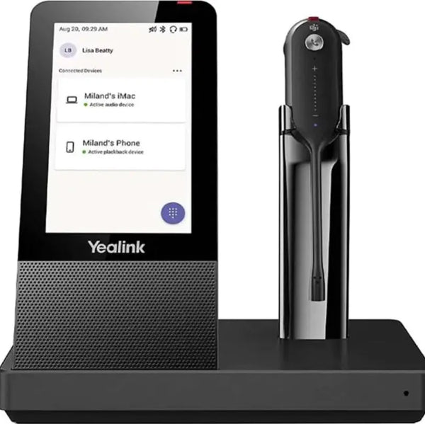 Yealink WH67 TEAMS DECT Convertible Wireless Headset Station WH67-TEAMS - SuperOffice