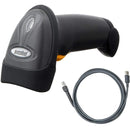 Zebra Symbol LS2208 Barcode Scanner Hand-Held Kit Stand USB Windows Mac LS2208-SR20007R-UR - SuperOffice