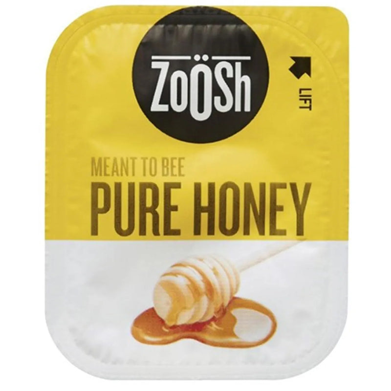 Zoosh Honey Individual Portions 13.6g 50 Pack Carton Bulk 410603 - SuperOffice